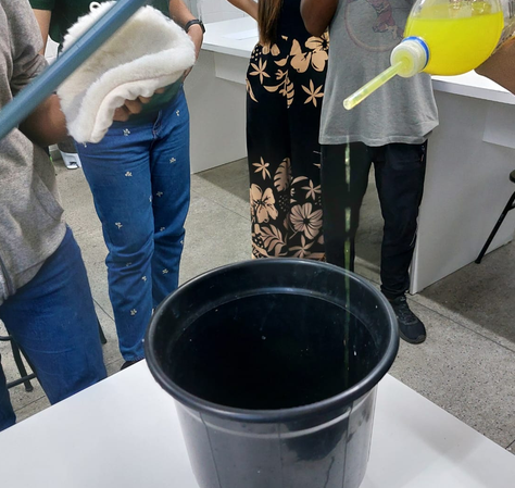 Foto do material
